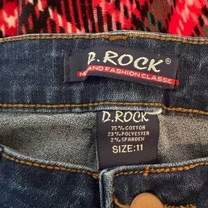 D. Rock Blue Denim Jeans